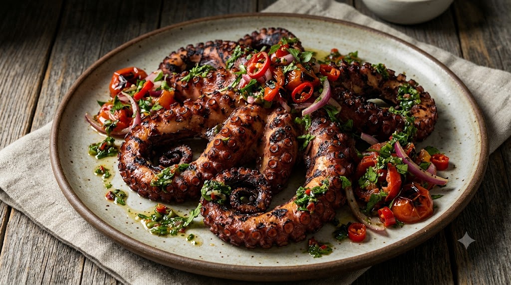 Pieuvre Grillée
