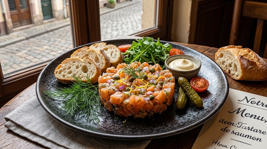 Tartare au Saumon
